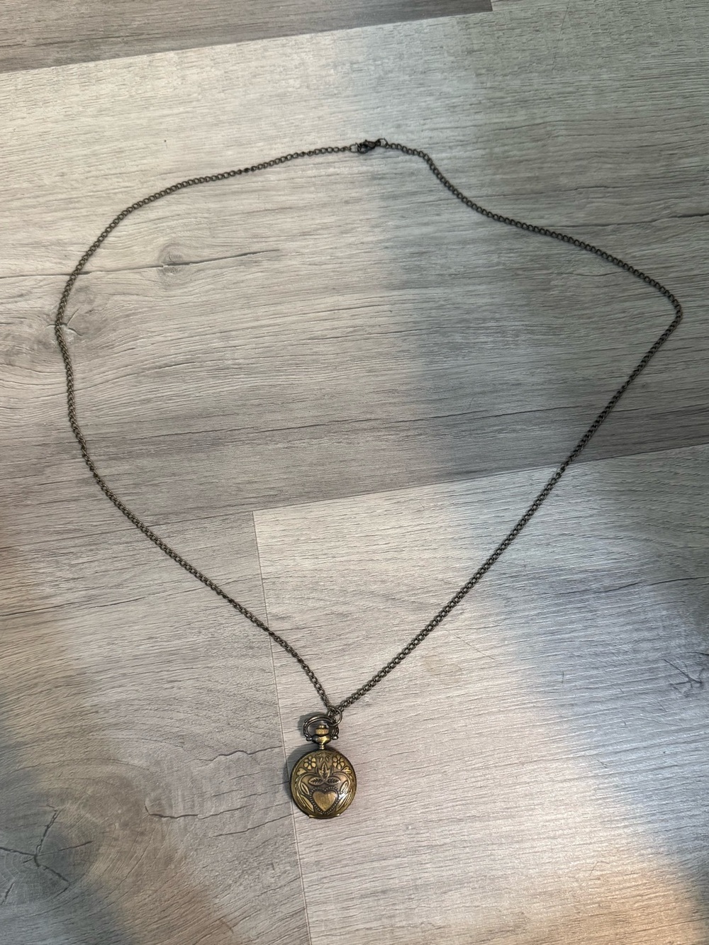 ⭐️ Clock Pendant Necklace